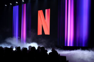 NEW YORK, NEW YORK - MAY 14: A view of atmosphere during Netflix's Upfront 2025 on May 14, 2025 in New York City. (Photo by Jamie McCarthy/Getty Images for Netflix)